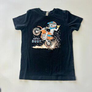 Youth Medium Shirt Strictly Wild Eat My Dust Moto Dirt Bike